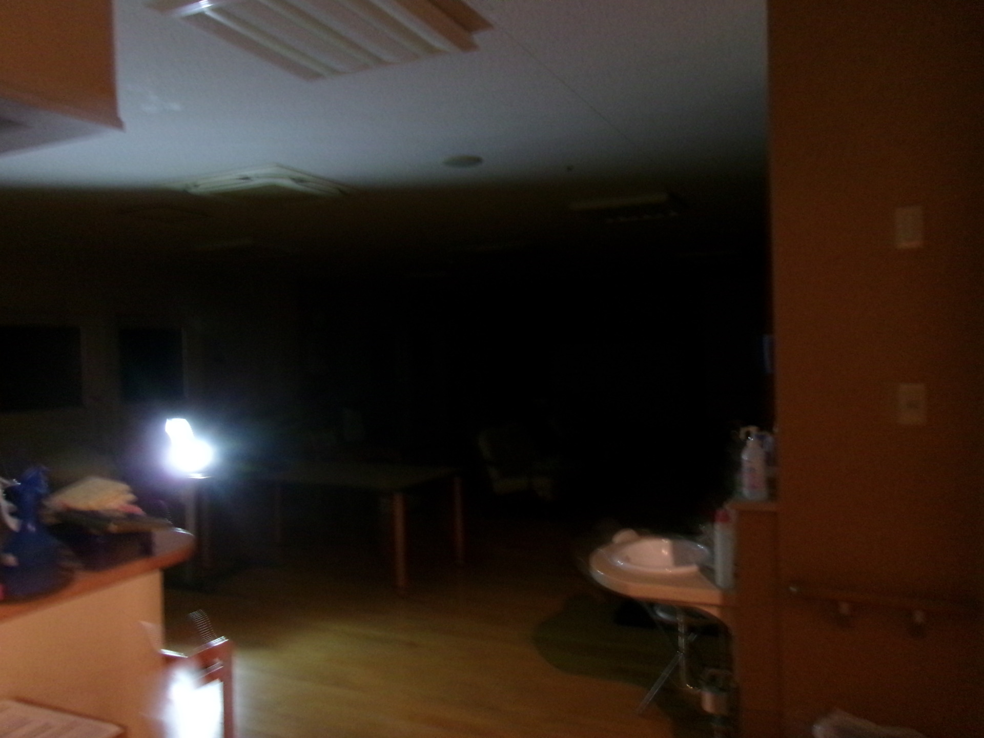 夜間停電（BCP訓練）